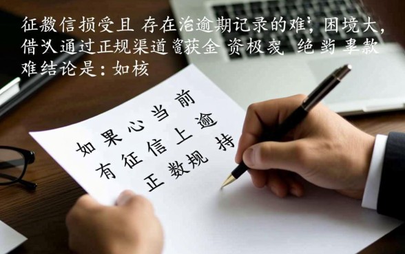 征信不好怎么贷款，信用不好有逾期哪个平台可以贷款