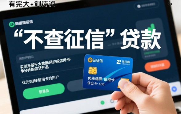 不查征信网贷有哪些，信用卡可贷的网贷有哪些