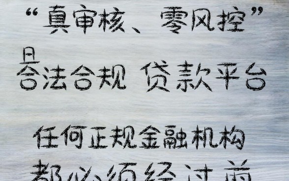 有没有不审核直接下款的贷款平台，哪个靠谱能秒批？