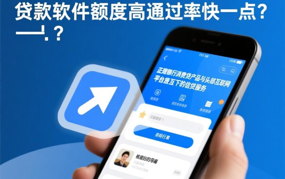 什么贷款软件额度高通过率快一点，哪个借款APP容易下款