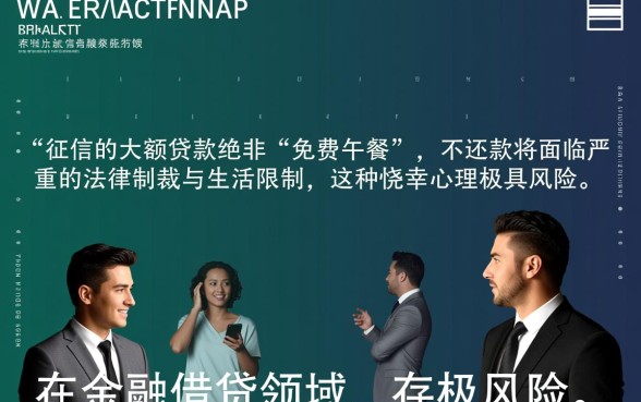 不上征信的大额贷款可以不用还的，真的不用还吗？