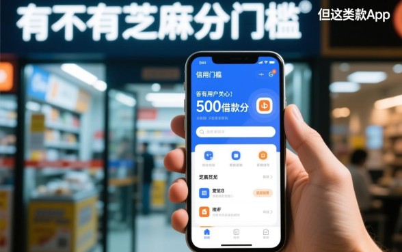 有不有芝麻分500的借款app，芝麻分500能下款吗