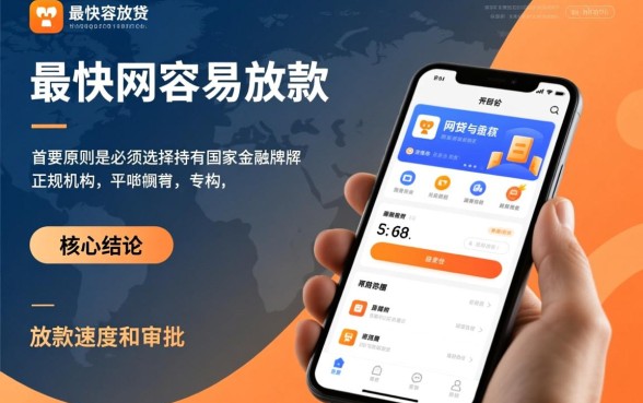 最快最容易放款的网贷有哪些平台，哪个平台秒批下款快