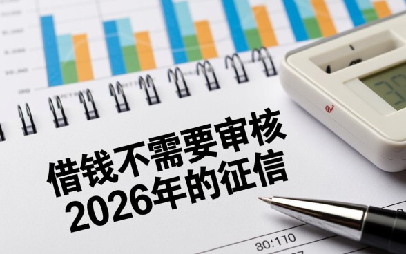 借钱不需要审核2026年的征信吗，哪里可以借到钱？