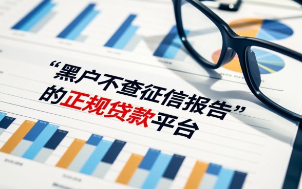 黑户不查征信报告的正规贷款平台有哪些，真的能下款吗？