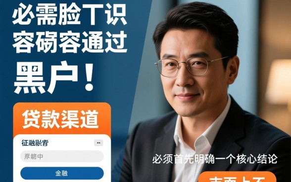 黑户什么贷款软件不用刷脸易通过？哪里借钱不查征信？