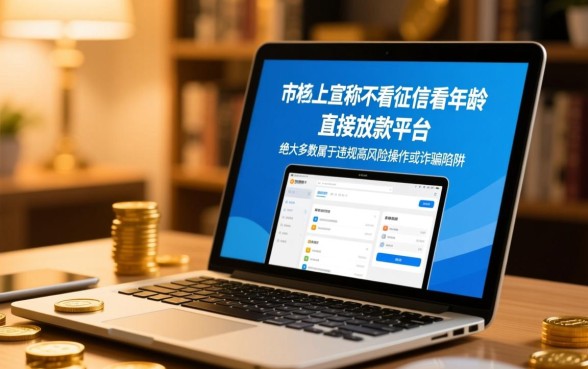 不看征信不看年龄直接放款的平台有哪些？2026哪里能秒下款？