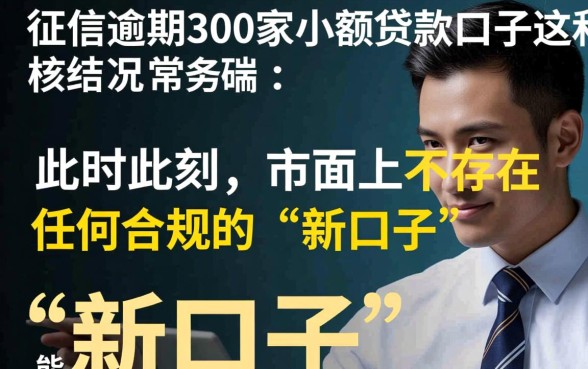 征信有逾期300家口子还能下款吗，哪里有不看征信的贷款