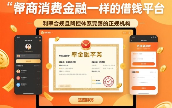 像晋商消费金融一样的借钱平台有哪些，哪个下款快？