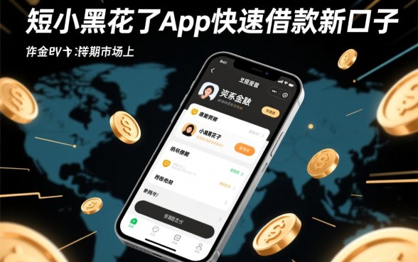 小额黑花了app快速借款新口子怎么申请，额度多少靠谱吗