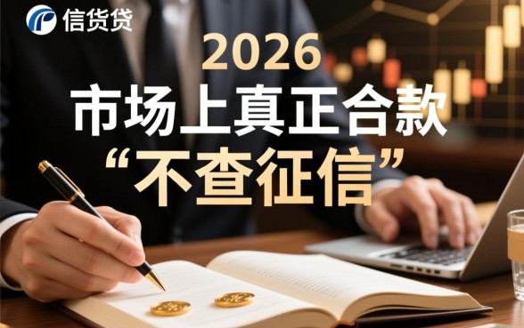 2026年不查征信好下款的口子有哪些？真的不用查征信吗？
