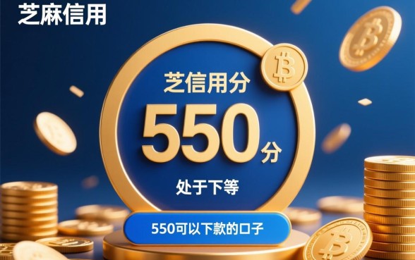 芝麻信用分550可以下款的口子有哪些，哪里能借到钱？