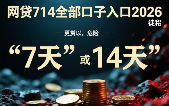 2026网贷714全部口子入口在哪，最新714高炮还能下款吗？