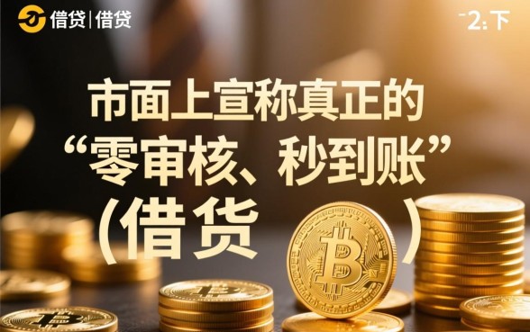 网上借钱不需要审核秒到账的软件，真的不用审核吗？