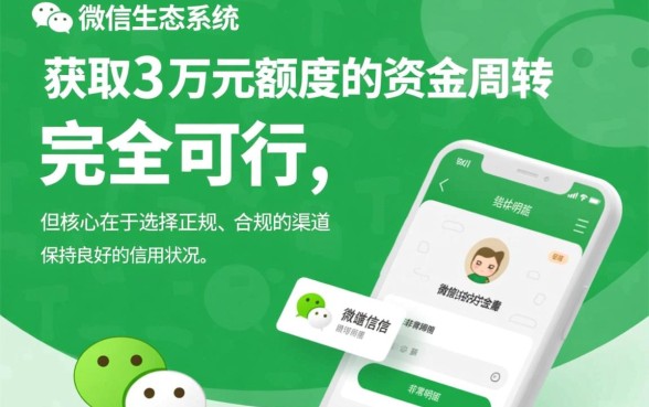 微信贷款口子哪里容易下款，最高3万可以下款的是哪个？