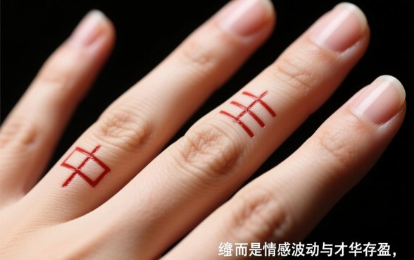 无名指下有口子纹的女人好吗，手相图解代表什么意思