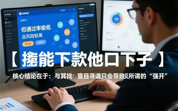 网贷大数据差还有能下款的口子没，大数据不好哪里能借钱