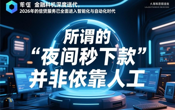 2026年夜间审核秒下款的口子有哪些，哪里申请靠谱？