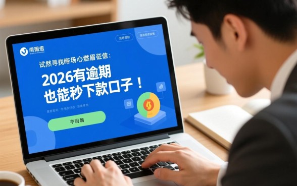 2026有逾期也能秒下款的口子吗，怎么申请不看征信的贷款？