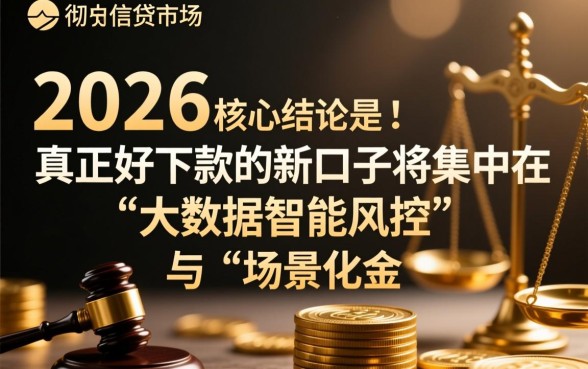 2026都有哪些好下款的新口子，哪些容易通过秒下款？