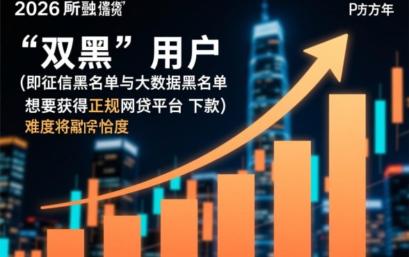 2026年双黑能下款的网贷口子有哪些，双黑户必下款口子是真的吗