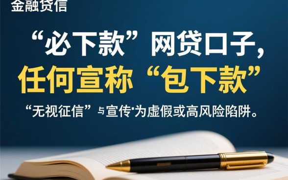 必下款的网贷口子有哪些，征信不好怎么申请容易过？