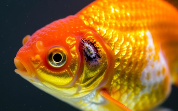 金鱼鱼鳞下有划痕怎么办？，金鱼体表伤口怎么治？