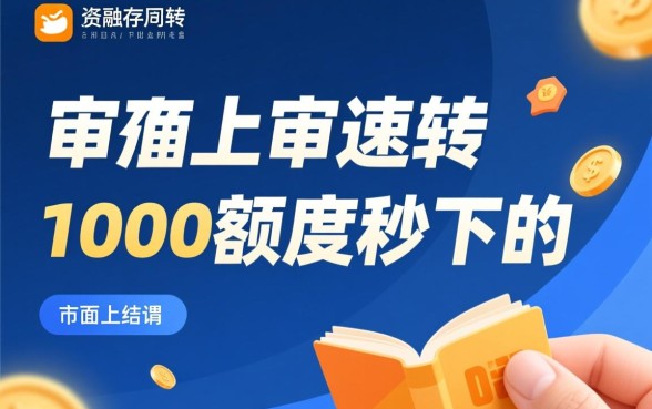 有什么1000额度秒下的口子吗，1000秒下款的正规口子有哪些