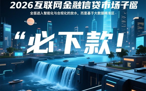 2026必下款的新大额网贷口子有哪些？怎么申请容易过？