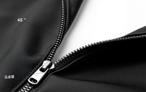 服装拉链下口怎么打剪口子图解，剪口位置在哪里