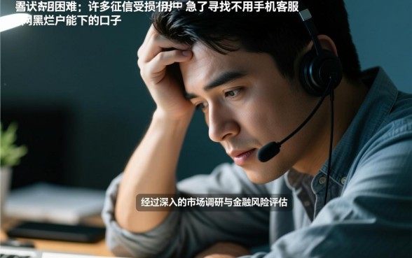 不用手机客服网黑烂户能下的口子有哪些，2026哪里有能下的