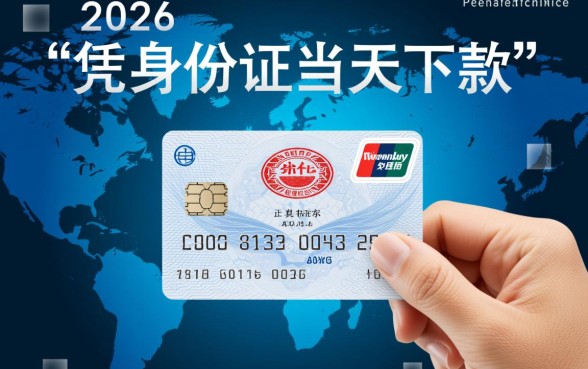 2026凭身份证当天下款的口子有哪些，怎么申请容易下款？