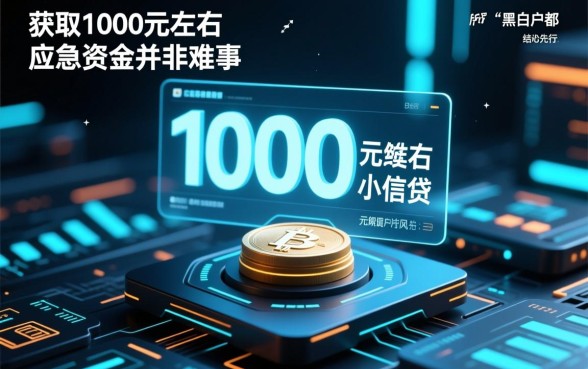 黑白户都可以秒下1000的口子吗？黑户哪里有秒下款口子？