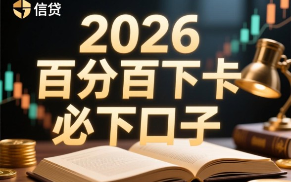 2026年什么口子有信用卡必下？2026年哪个平台容易下卡？