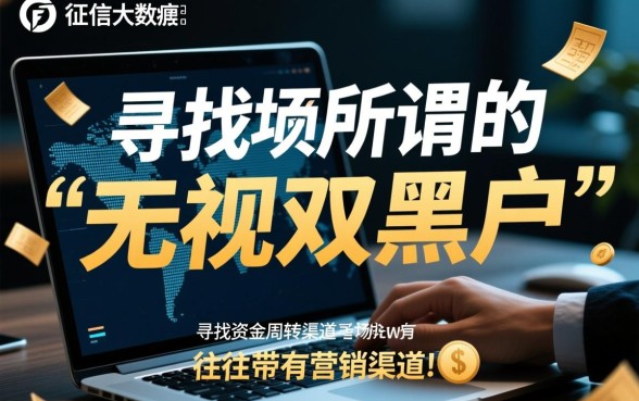 十款无视双黑户贷款口子是真的吗，黑户怎么借钱必下款？