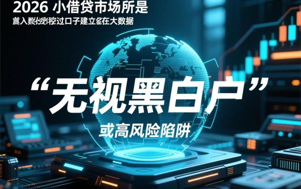 2026无视黑白户秒过贷款口子是真的吗，怎么申请