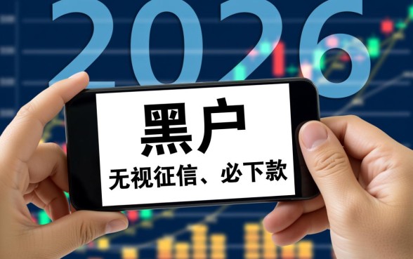 2026黑户下款贷款口子有哪些，2026年黑户能下款吗
