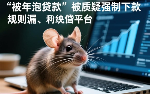 为何有人质疑鼠年泡贷款强制下款，强制下款的钱要还吗