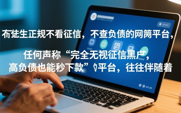 真的有不看征信负债的网贷平台，2026最新口子有哪些