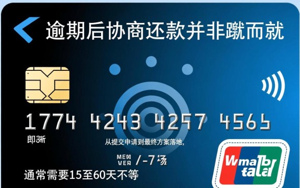 信用卡逾期协商要多久才有结果，停息挂账流程要几天？