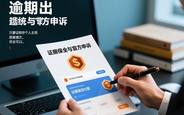 京东白条账单有问题导致逾期了，逾期怎么消除不良记录？