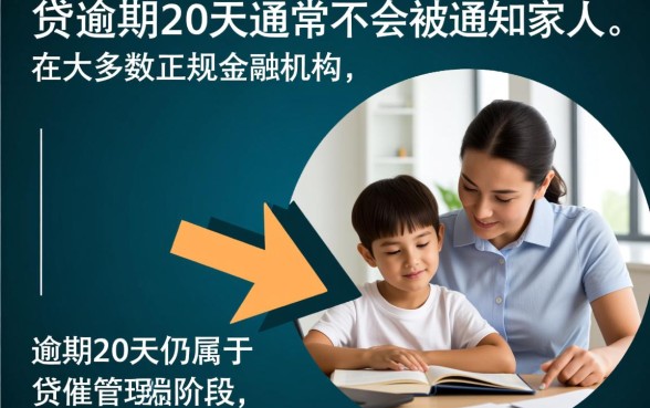 车贷逾期20天会被通知家人吗，车贷逾期多久会爆通讯录？