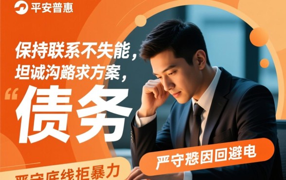 平安普惠逾期了怎么接催债电联，不接电话后果严重吗？