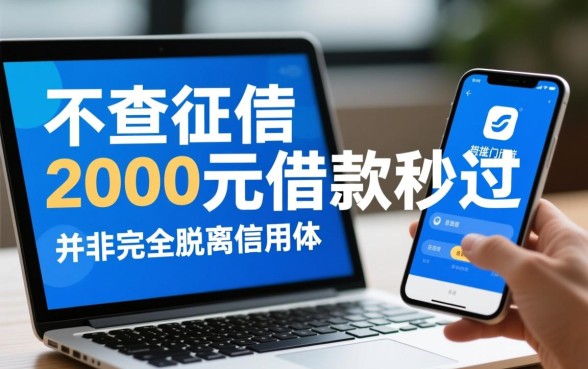 不查征信的2000元借款秒过吗，哪里可以借到不看征信的钱