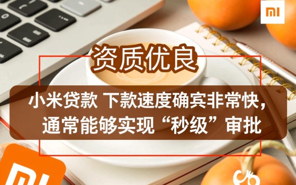 小米贷款下款速度真的那么快吗，申请后多久能放款