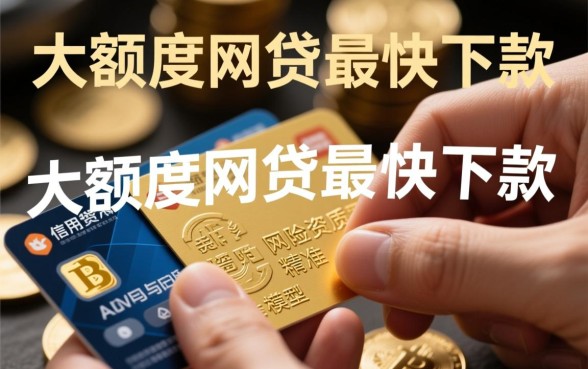 大额度网贷最快下款有什么秘密，怎么申请容易下款？