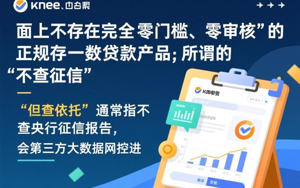 不查征信大数据的网贷有哪些，不查征信的网贷怎么申请