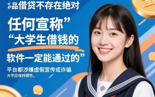 大学生借钱的软件有哪些，哪个平台容易通过必过？