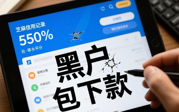 黑户芝麻分550包下款的口子有哪些，真的能下款吗