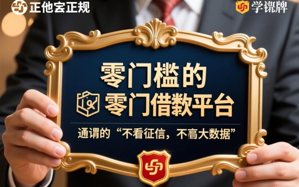 哪些借款平台不看征信大数据，2026年最新口子有哪些？